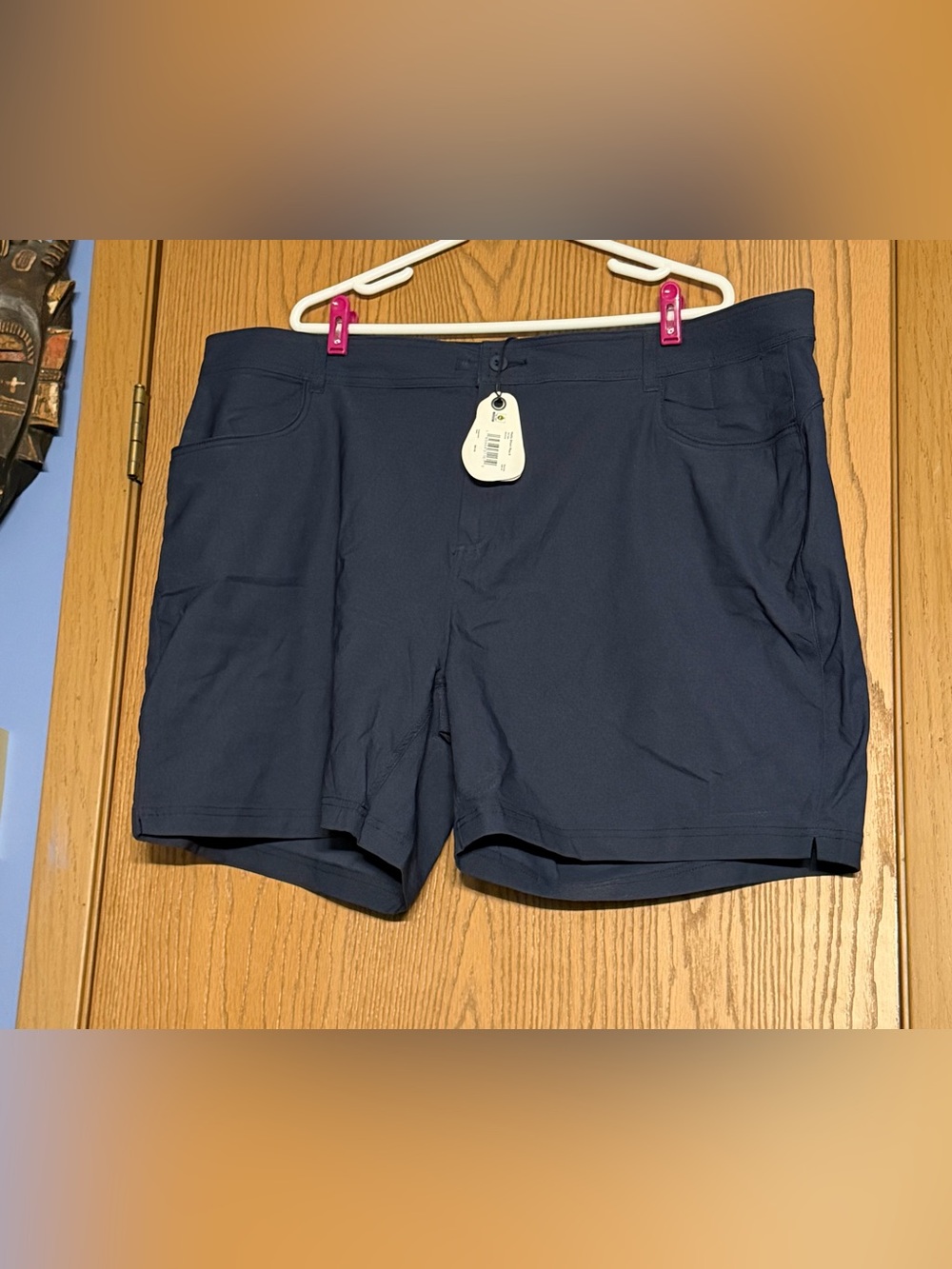 PrAna Halle Short II Women’s Plus 22 Stretch Moisture‑Wicking Outdoor Hiking NWT